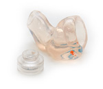 Elacin ER15 earplugs with filter removed