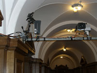 Corridor - Antenna, Boom mics, Remote Camera