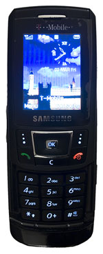 Samsung D900 - Front Open Lights and LCD on