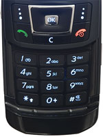 Samsung D900 - Keypad