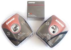 Shure SE Range - SE210, SE310, SE530